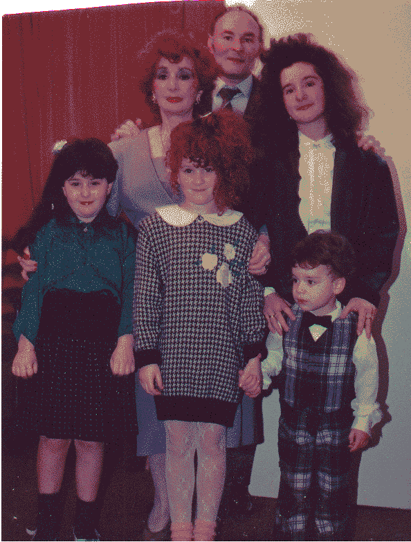 Moss Davis and family
